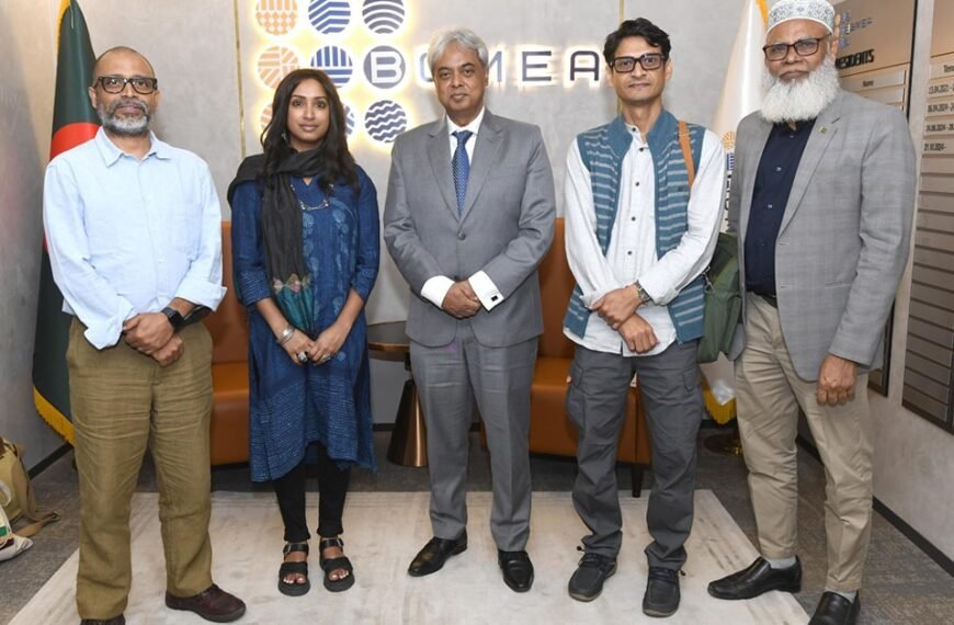 বিজিএমইএ প্রশাসকের সঙ্গে ডব্লিউআরসি প্রতিনিধিদল সৌজন্য সাক্ষাৎ করেন