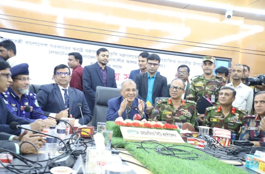 সীমান্ত পরিস্থিতি এখন মোটামুটি স্বাভাবিক – স্বরাষ্ট্র ও কৃষি উপদেষ্টা