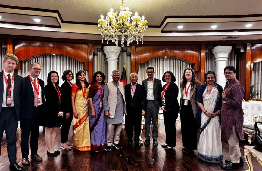 পশ্চিমা ব্র্যান্ডের কর্মক্ষেত্র সুরক্ষা গ্রুপ নিরাপন প্রধান উপদেষ্টার সাথে সাক্ষাৎ করেছে