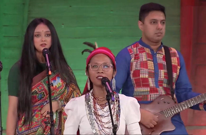 গারো শিল্পী পিঙ্কি চিরান ইউনেস্কো-তে চার ভাষায় একুশের গান পরিবেশন করলেন