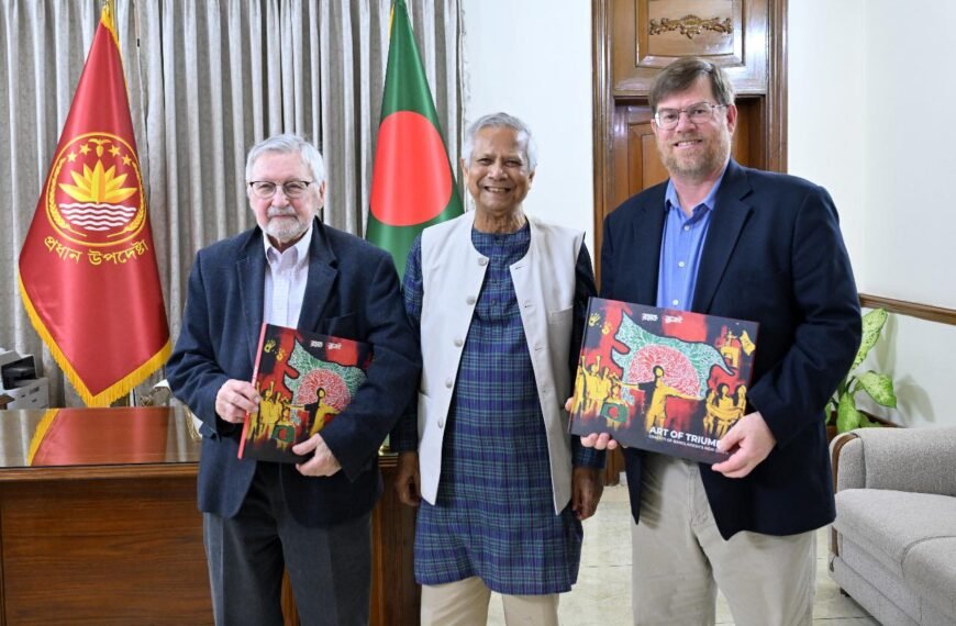 সাবেক মার্কিন কূটনীতিক মিলাম, ড্যানিলোভিচ প্রধান উপদেষ্টার সাথে সাক্ষাৎ করেছেন