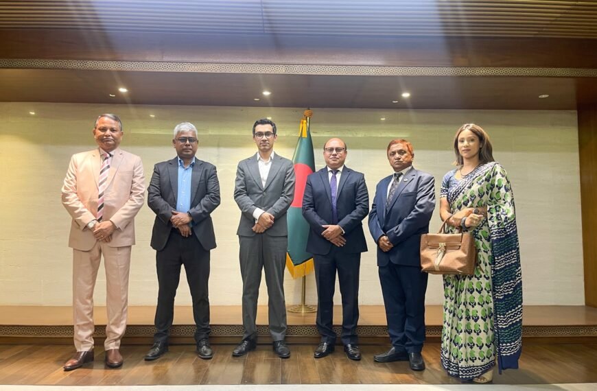 সিসিআইএফবি প্রতিনিধি দলের বিডা চেয়ারম্যানের সাথে সৌজন্য সাক্ষাৎ