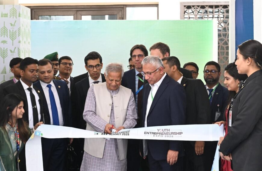 ইয়ুথ এন্টারপ্রেনিউরশিপ এক্সপো ২০২৫ উদ্বোধন…