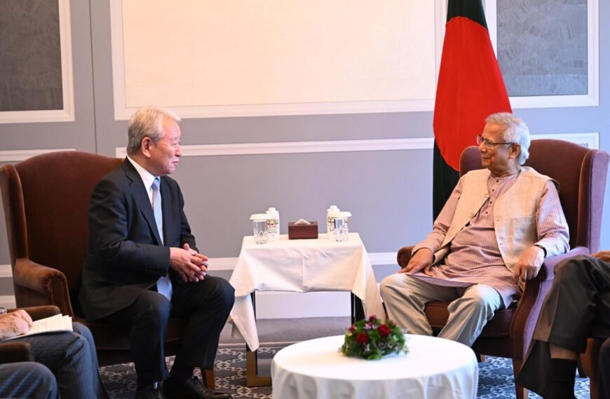 প্রধান উপদেষ্টা মহেশখালী-মাতারবাড়ি সমন্বিত উন্নয়ন সহায়তা জোরদার করার জন্য JICA-কে আহ্বান জানিয়েছেন