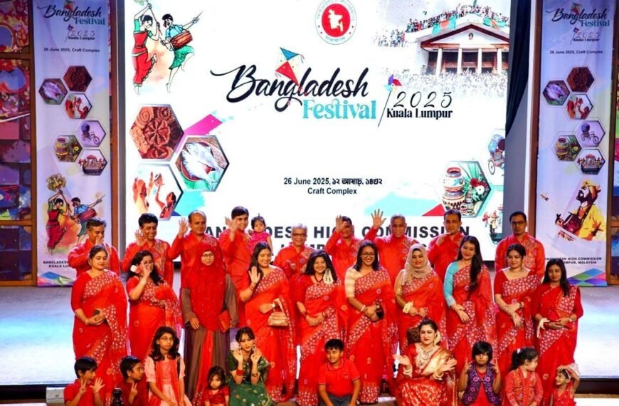 মালয়েশিয়ায় বর্ণীল আয়োজনে ‘বাংলাদেশ উৎসব’ উদযাপন