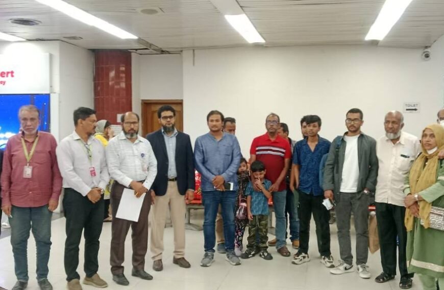 ইরান থেকে প্রথম দফায় প্রত্যাবাসনেচ্ছু ২৮ বাংলাদেশি দেশে ফিরেছেন