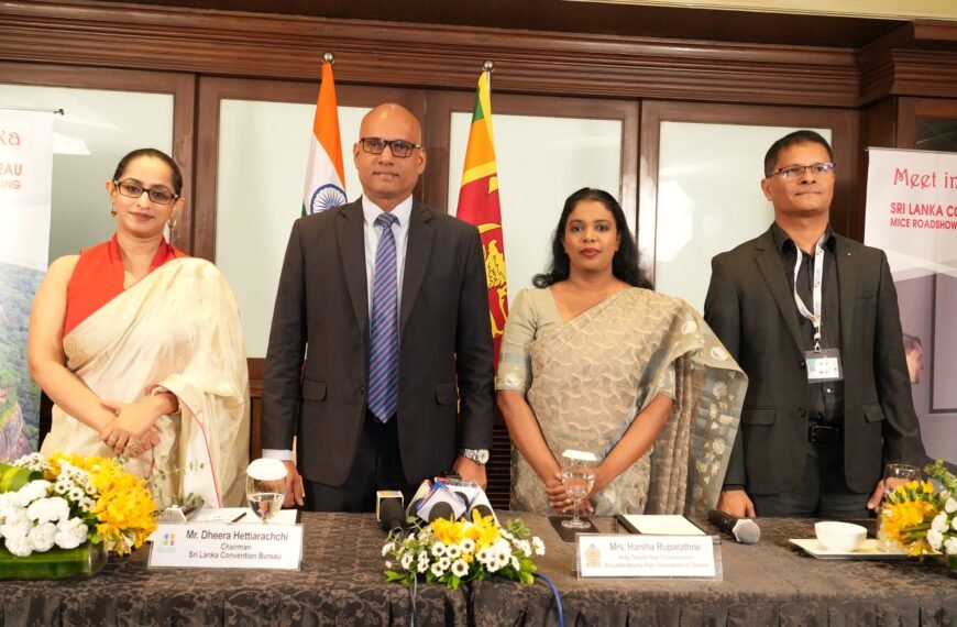শ্রীলঙ্কা কনভেনশন ব্যুরোর ব্যাঙ্গালোরে এক্সক্লুসিভ নেটওয়ার্কিং ইভেন্টে ভারতীয় MICE পর্যটনের প্রতি জোরালো অঙ্গীকার