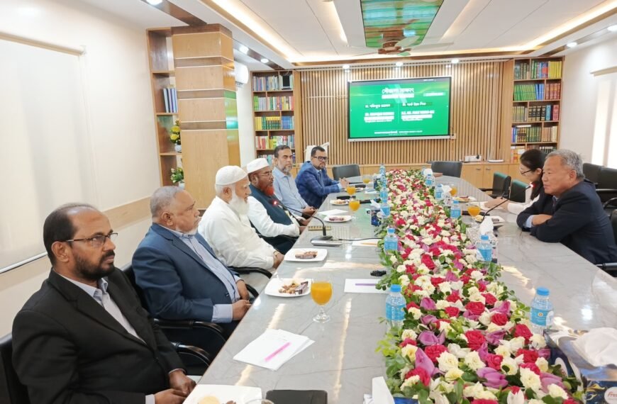জামায়াতের আমীরের সঙ্গে কোরিয়ার রাষ্ট্রদূতের সৌজন্য সাক্ষাৎ