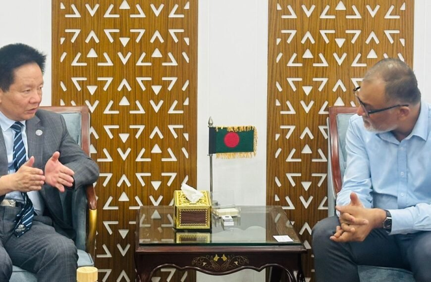 বাণিজ্য উপদেষ্টার সাথে জাতিসংঘের খাদ্য ও কৃষি সংস্থার সাউথ-সাউথ অ্যান্ড ট্রায়াঙ্গুলার কো-অপারেশন বিভাগের পরিচালক এর বৈঠক