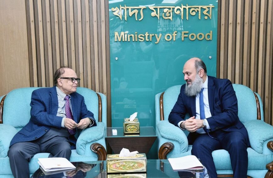 খাদ্য উপদেষ্টার সঙ্গে পাকিস্তানের বাণিজ্যমন্ত্রীর&hellip;