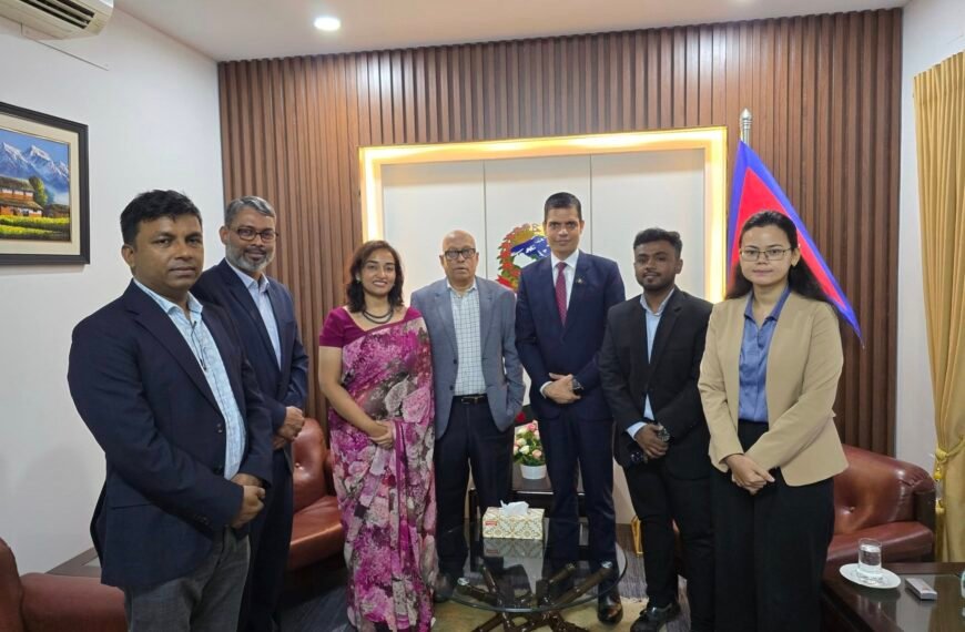 নেপাল রাষ্ট্রদূতের সঙ্গে এনার্জিপ্যাক সিইও’র&hellip;