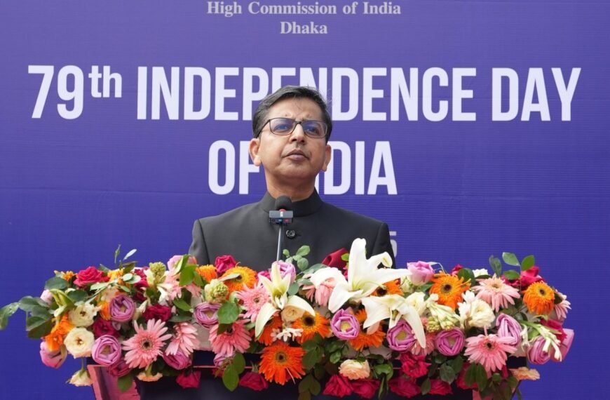 ঢাকায় ভারতীয় হাইকমিশনে ভারতের ৭৯তম&hellip;