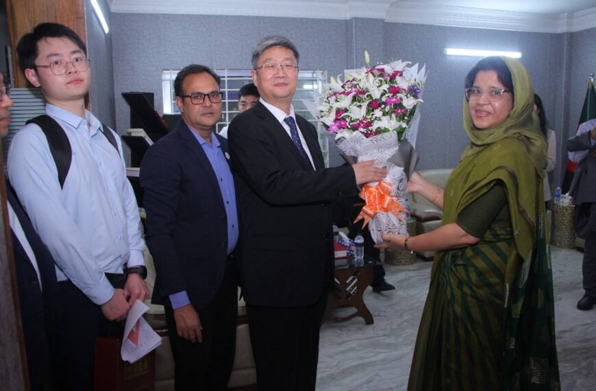 বাংলাদেশে নবায়নযোগ্য জ্বালানি ও কৃষি খাতে বিনিয়োগে চীনের আগ্রহ প্রকাশ