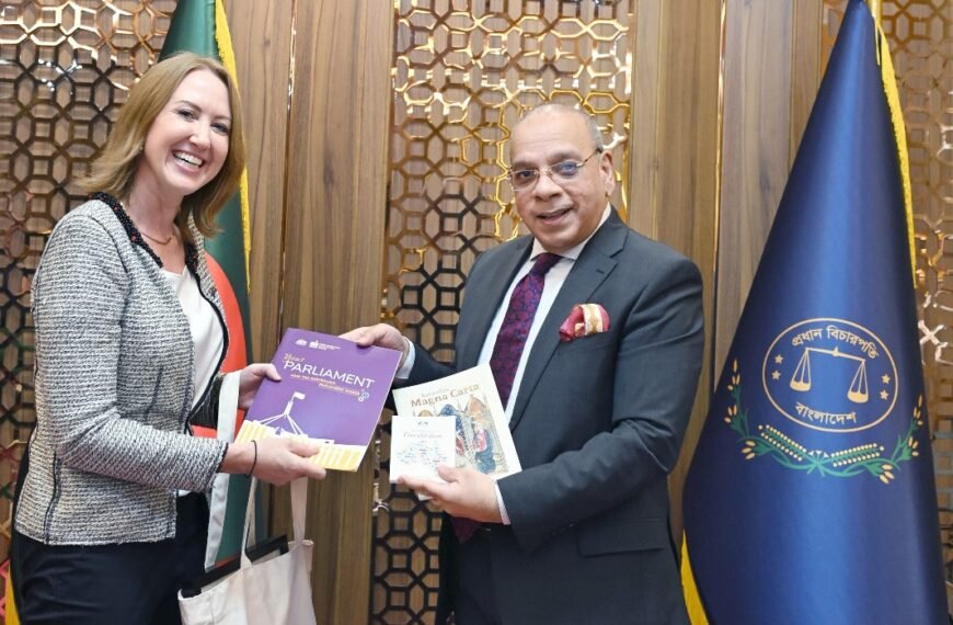 প্রধান বিচারপতির সঙ্গে অস্ট্রেলিয়ান হাইকমিশনারের&hellip;