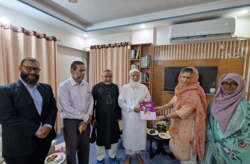 জামায়াতের আমীরের সঙ্গে সৌজন্য সাক্ষাৎ&hellip;