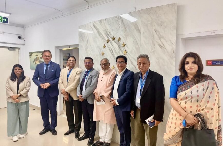 ইউরোপীয় পার্লামেন্টের উচ্চপর্যায়ের প্রতিনিধি দলের&hellip;