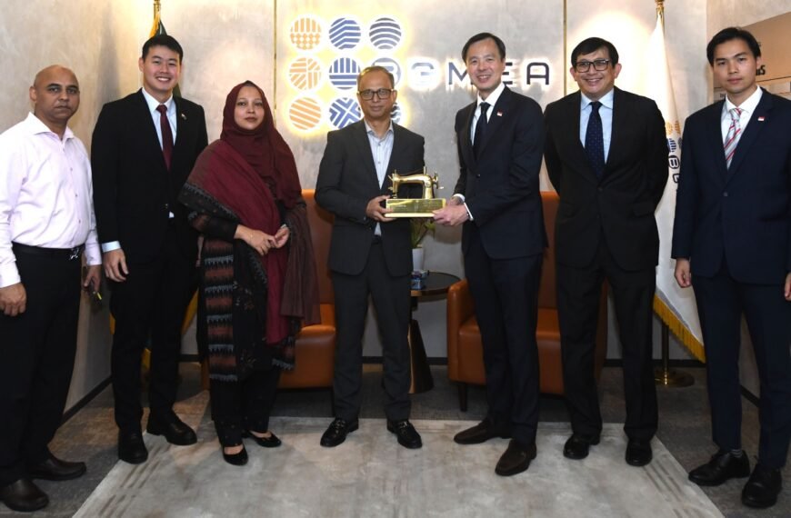 বিজিএমইএ সভাপতির সঙ্গে সিঙ্গাপুরের অনাবাসী&hellip;