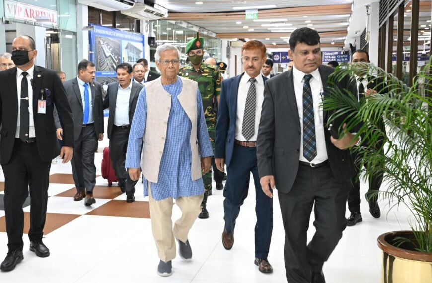 প্রধান উপদেষ্টা নিউইয়র্কের উদ্দেশ্যে রওনা&hellip;