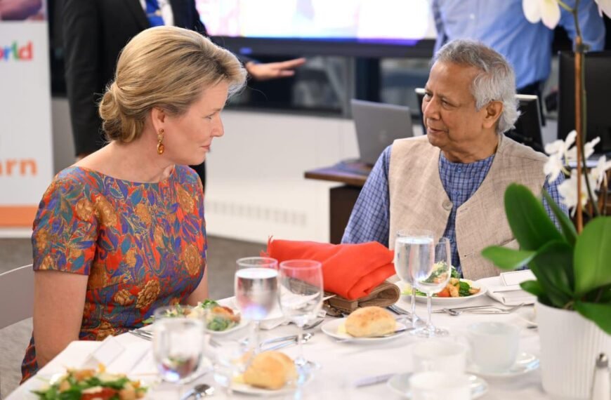 প্রধান উপদেষ্টার সঙ্গে বেলজিয়ামের রাণীর&hellip;