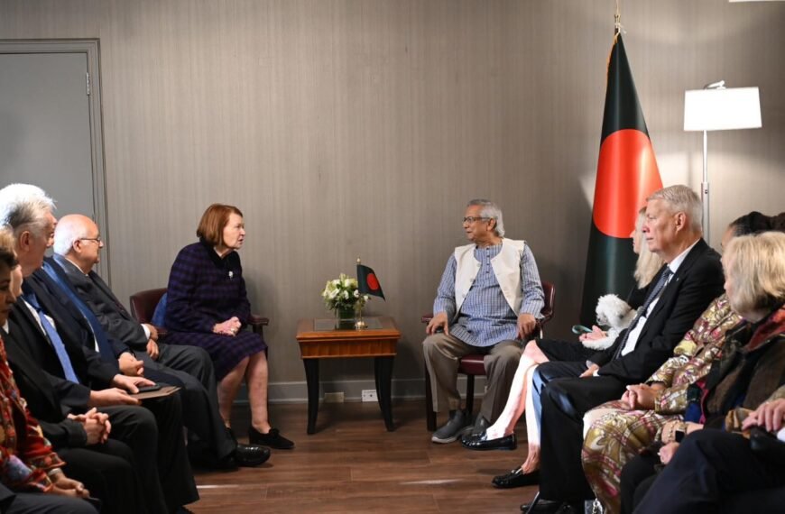 প্রধান উপদেষ্টাকে পূর্ণ সমর্থন জানিয়েছেন&hellip;