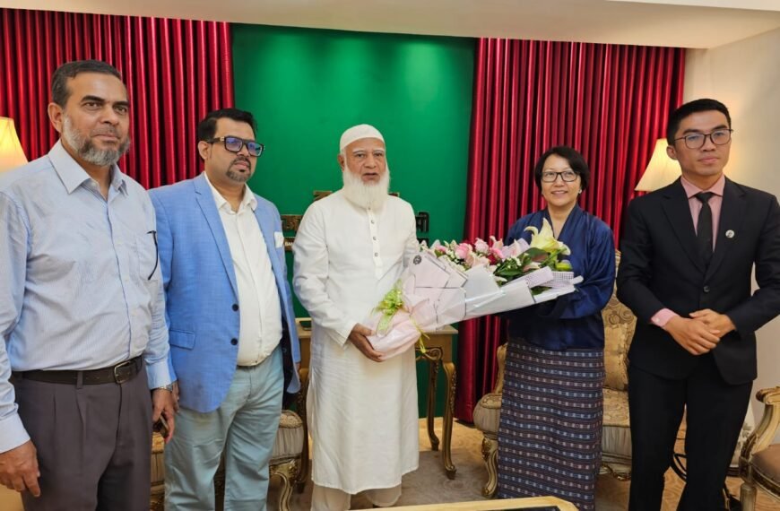 জামায়াতের আমীরের সাথে সৌজন্য সাক্ষাৎ&hellip;