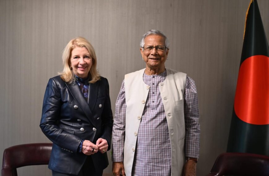 প্রধান উপদেষ্টার সাথে সাক্ষাৎ করলেন&hellip;