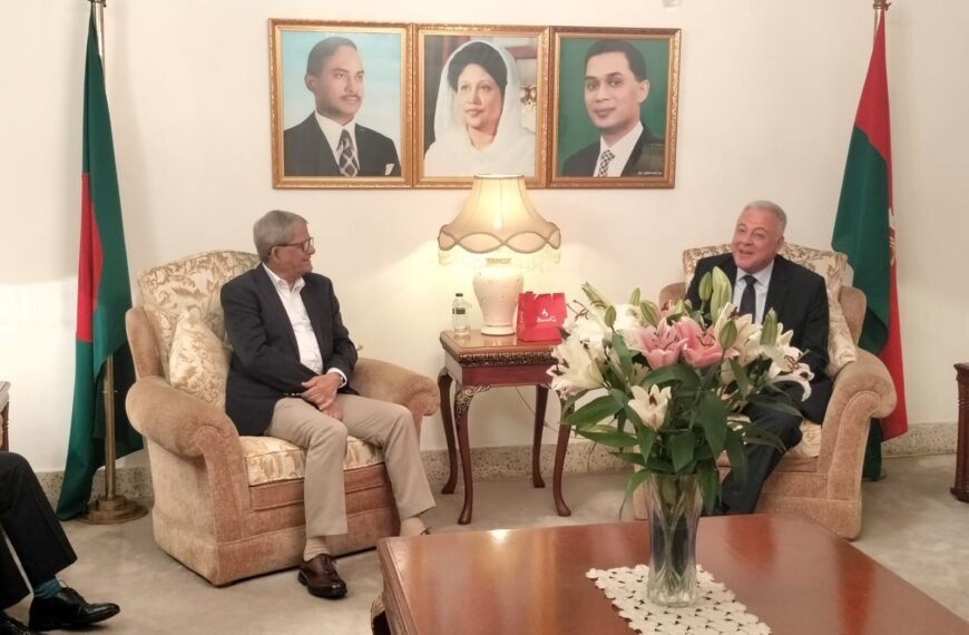 বিএনপি মহাসচিবের সঙ্গে সৌজন্য সাক্ষাৎ&hellip;