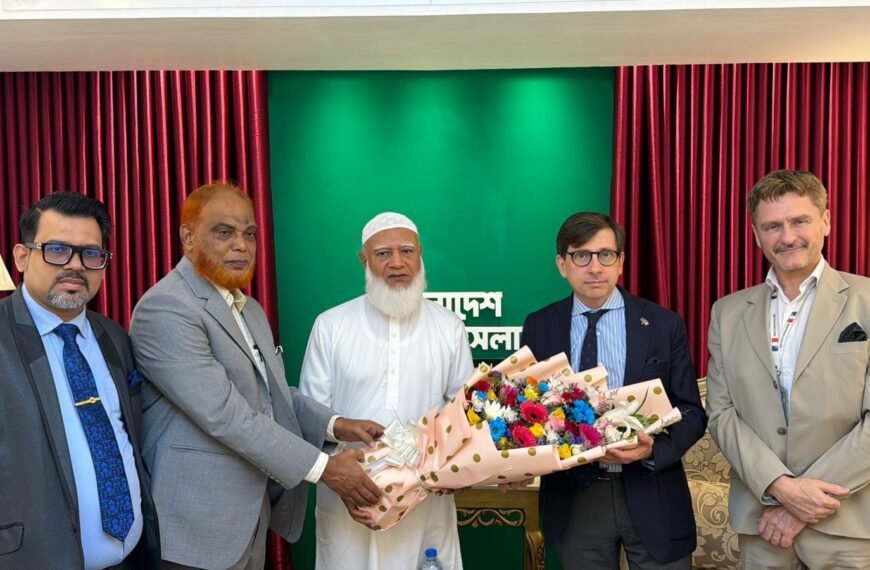 বাংলাদেশ জামায়াতে ইসলামী আমীরের সঙ্গে&hellip;