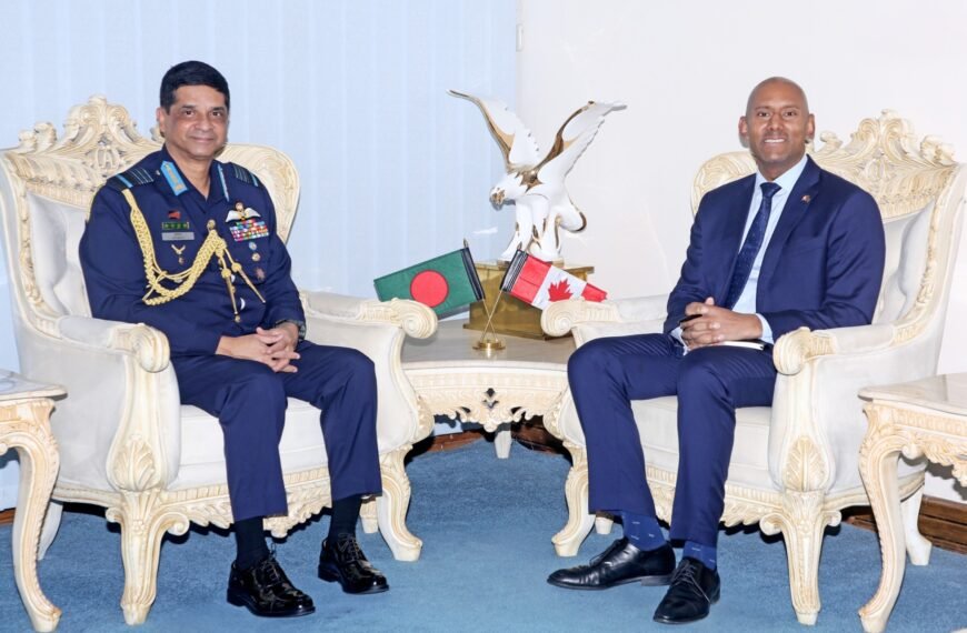 বাংলাদেশ বিমান বাহিনী প্রধানের সাথে&hellip;