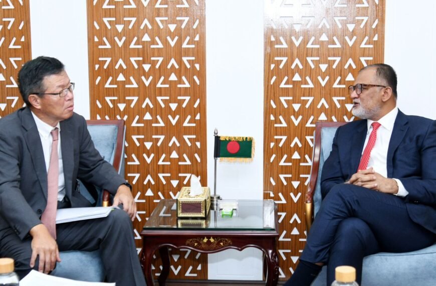 বাণিজ্য উপদেষ্টার সাথে জাপানের রাষ্ট্রদূত…