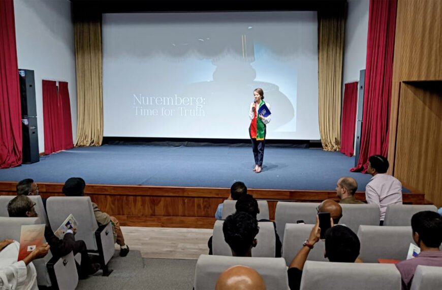 রাশিয়ান হাউস ইন ঢাকায় “Nuremberg: Time of Truth” প্রামাণ্যচিত্রের প্রদর্শনী অনুষ্ঠিত