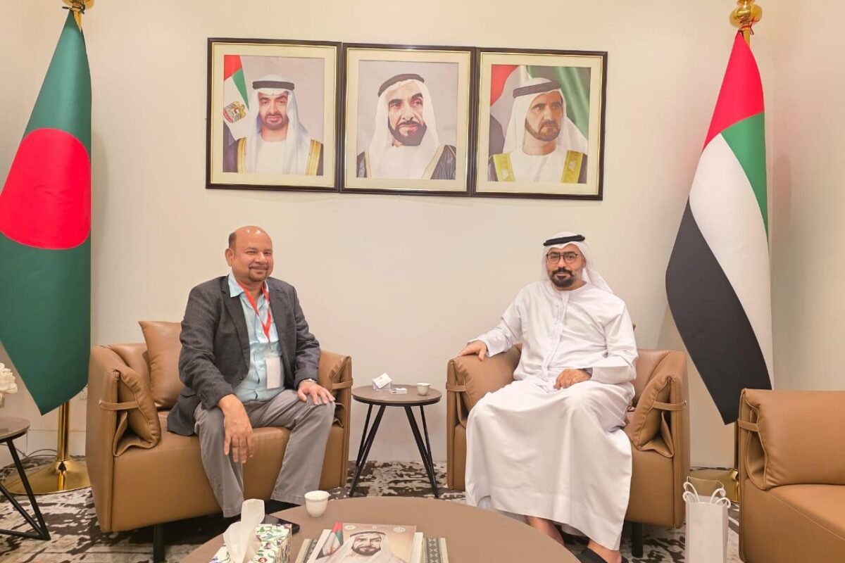 ঢাকায় সংযুক্ত আরব আমিরাতের রাষ্ট্রদূতের সঙ্গে সৌজন্য সাক্ষাৎ…