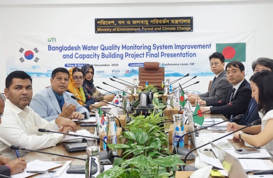 কোরিয়ার সহায়তায় স্বয়ংক্রিয় নদীর পানির&hellip;