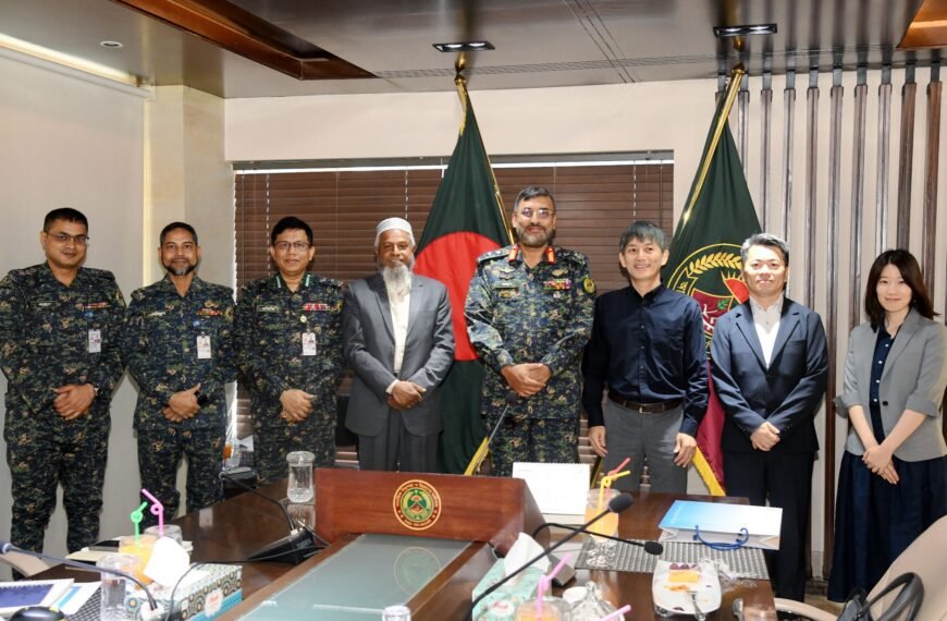 বাংলাদেশ আনসার বাহিনী প্রধানের সঙ্গে সৌজন্য সাক্ষাৎ করলেন জাইকা প্রতিনিধি দল