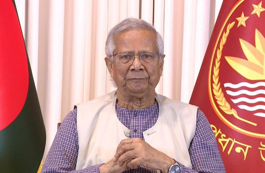 বেগম খালেদা জিয়ার ইন্তেকালে তিনদিনের রাষ্ট্রীয় শোক ঘোষণা: জাতির উদ্দেশ্যে ভাষণে প্রধান উপদেষ্টা