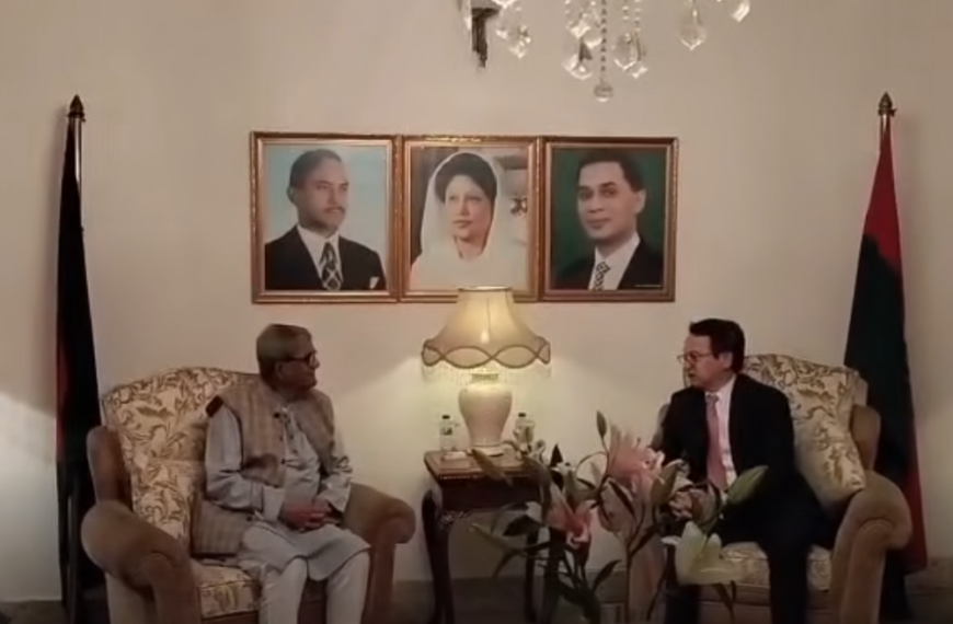 বিএনপি মহাসচিবের সঙ্গে সৌজন্য সাক্ষাৎ&hellip;