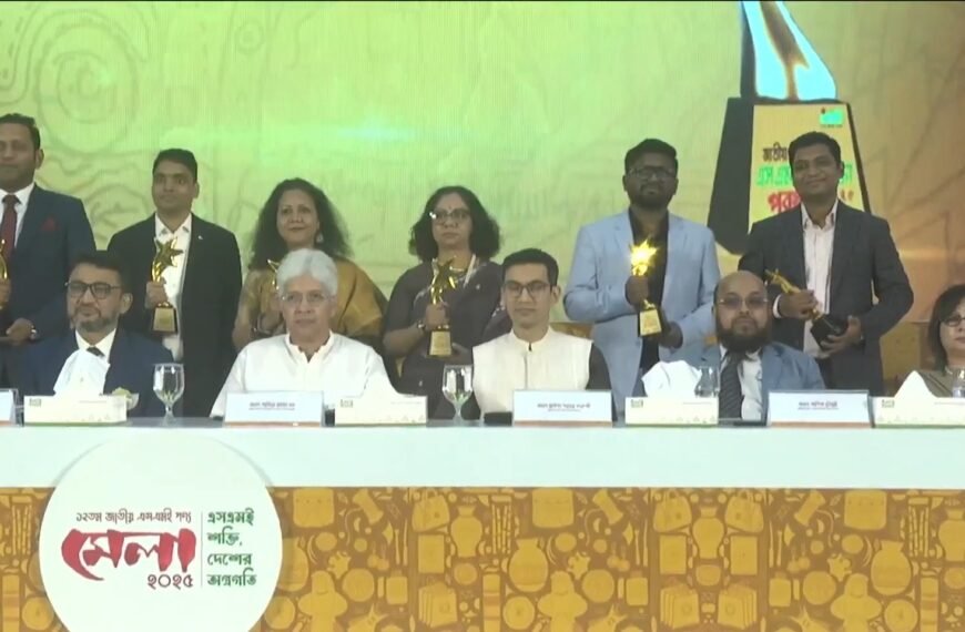 আজ থেকে শুরু হলো ১২তম জাতীয় এসএমই পণ্য মেলা ২০২৫