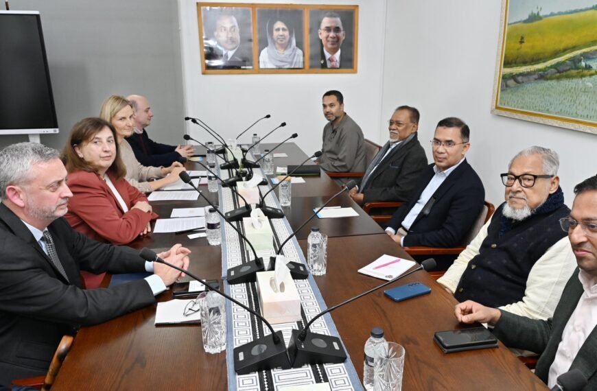 তারেক রহমানের সঙ্গে বৈঠক করলেন ইউরোপীয় ইউনিয়নের প্রতিনিধি দল