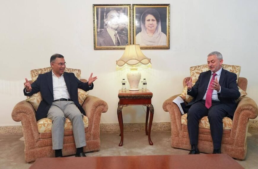 তারেক রহমানের সঙ্গে ইউরোপীয় ইউনিয়নের বৈঠক: সুষ্ঠু নির্বাচন ও সম্পর্ক জোরদারে সমর্থনের বার্তা