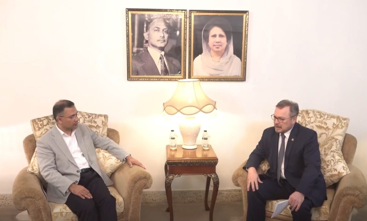 বিএনপি চেয়ারম্যান তারেক রহমানের সঙ্গে সৌজন্য সাক্ষাৎ করলেন&hellip;