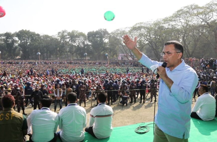 নারী-পুরুষের সমান অংশগ্রহণ ছাড়া দেশ গড়া সম্ভব নয়: তারেক রহমান