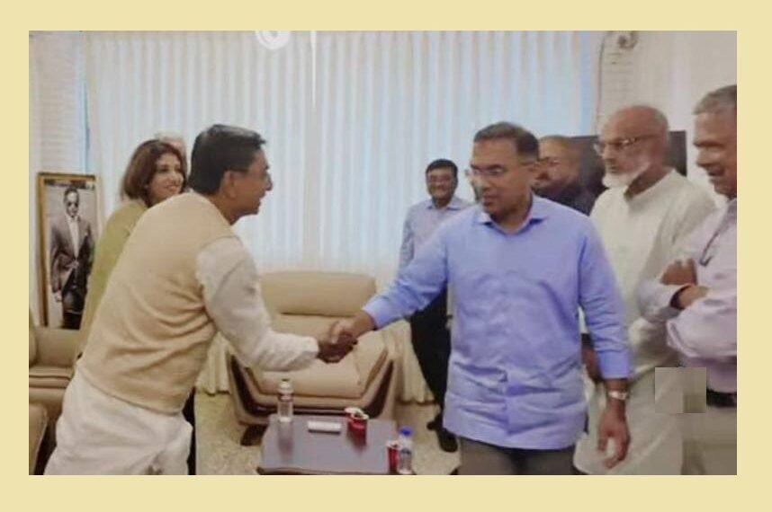 তারেক রহমানের সঙ্গে সৌজন্য সাক্ষাৎ করলেন গাজীপুর-১-এর নবনির্বাচিত এমপি মোঃ মজিবুর রহমান