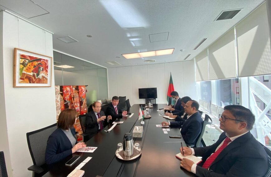 বাংলাদেশের দক্ষ জনবল নিতে আগ্রহী কাওয়াসাকি চেম্বার