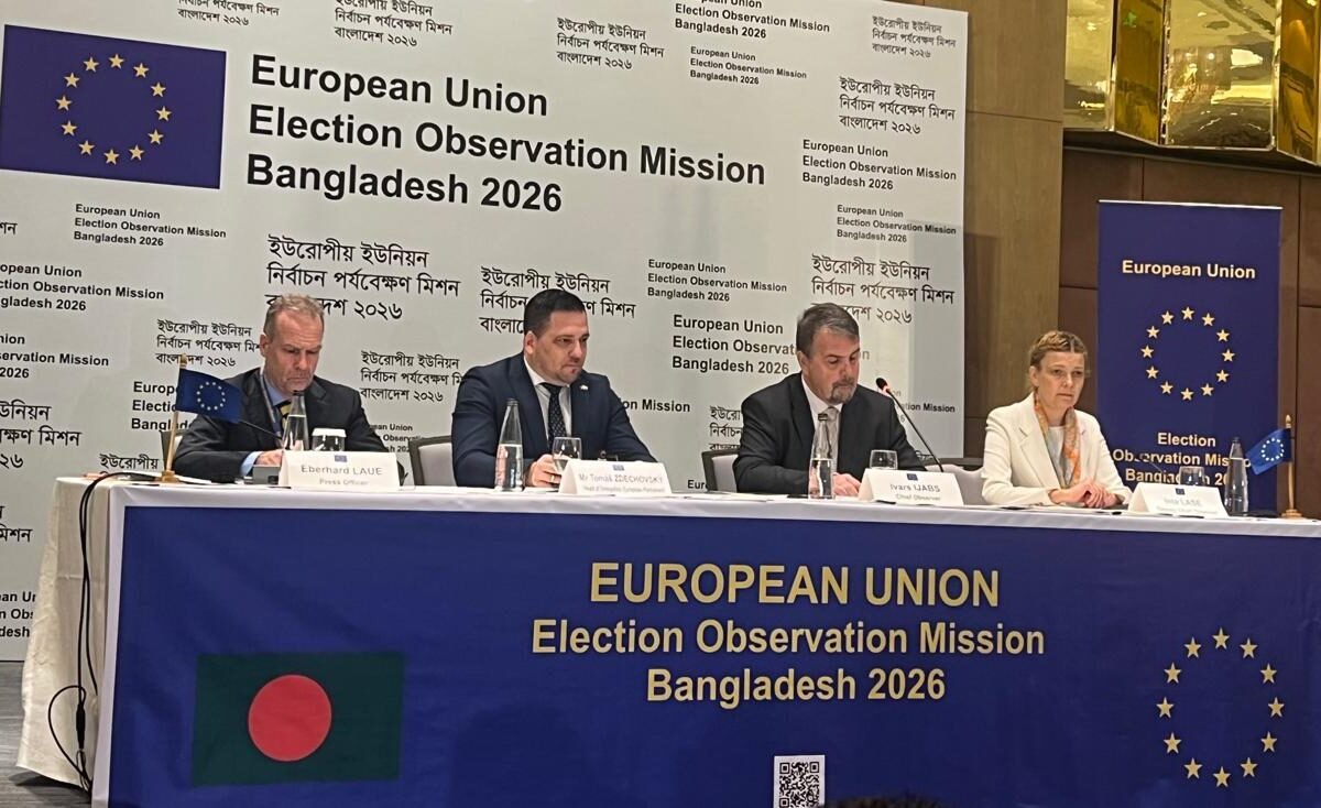 নির্বাচন গ্রহণযোগ্য ও প্রতিদ্বন্দ্বিতামূলক হয়েছে : ইউরোপীয় ইউনিয়নের…