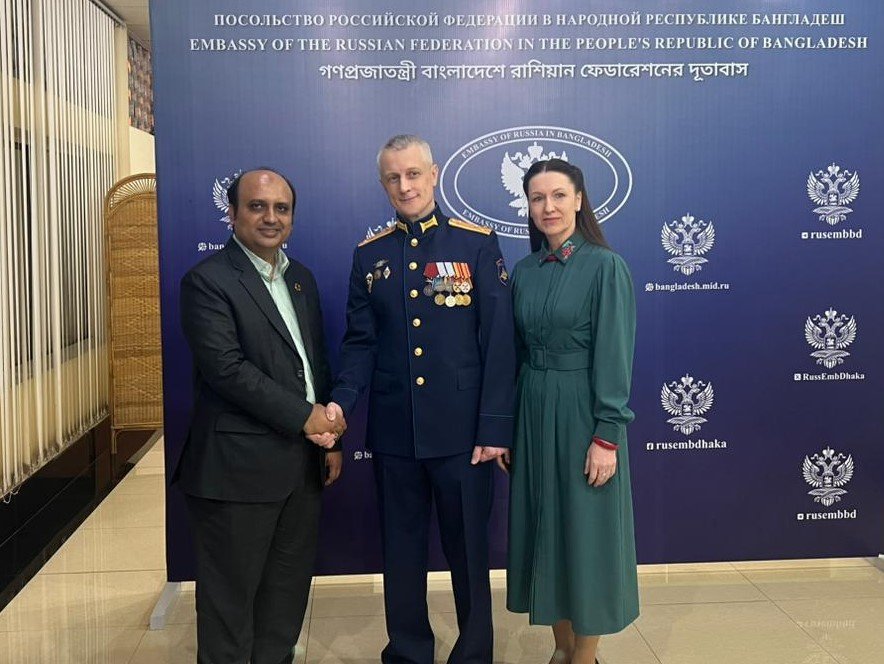 রুশ দূতাবাসের সংবর্ধনা অনুষ্ঠানে অংশ নিলেন প্রবাসে বাংলার&hellip;