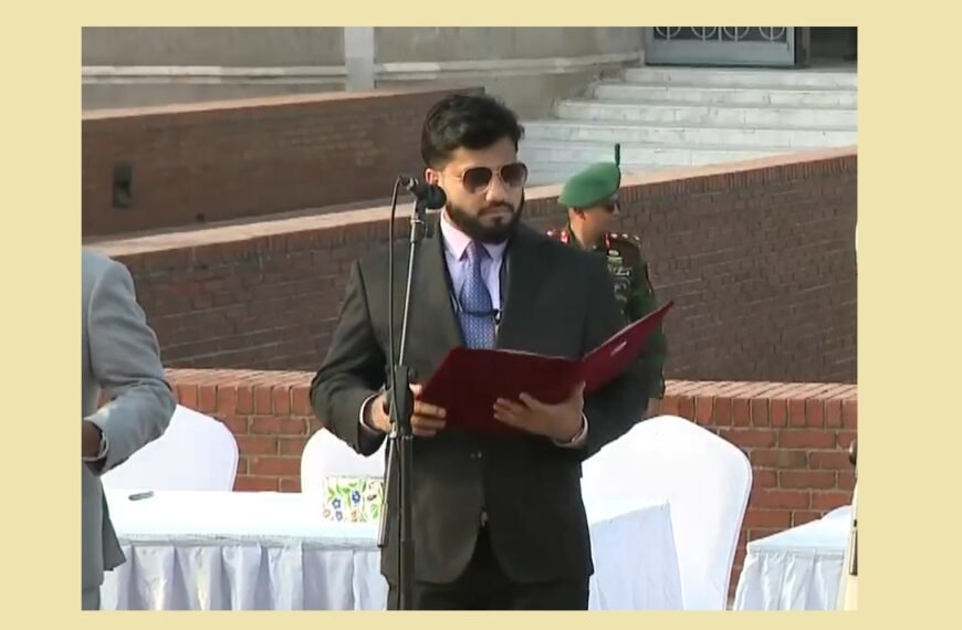 মুক্তিযুদ্ধ বিষয়ক মন্ত্রণালয়ের প্রতিমন্ত্রী হিসেবে শপথ নিলেন ইশরাক হোসেন