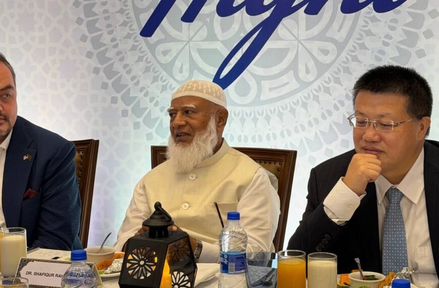 পারস্পরিক সম্মান ও সহযোগিতার ভিত্তিতে বিশ্বের সঙ্গে ভারসাম্যপূর্ণ সম্পর্ক গড়তে চায় বাংলাদেশ: ডা. শফিকুর রহমান