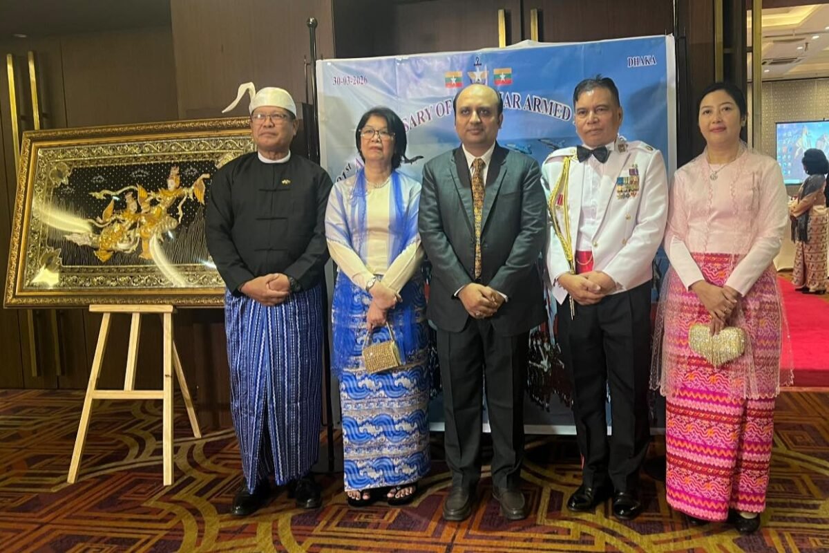 মিয়ানমার সশস্ত্র বাহিনী দিবসের ৮১তম বার্ষিকী উদযাপন অনুষ্ঠানে…