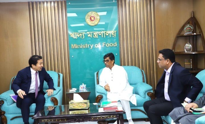 জাপানে  খাদ্য রপ্তানির উদ্যোগ নেওয়া হবে -খাদ্য, মৎস্য ও প্রাণিসম্পদ এবং কৃষি  মন্ত্রী মোহাম্মদ আমিন উর রশিদ