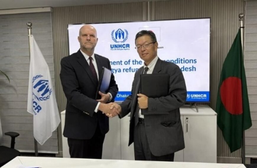 রোহিঙ্গা ও স্থানীয় জনগোষ্ঠীর সহায়তায় ১৬.৫ মিলিয়ন ডলার অনুদানের প্রতিশ্রুতি দিয়েছে জাপান